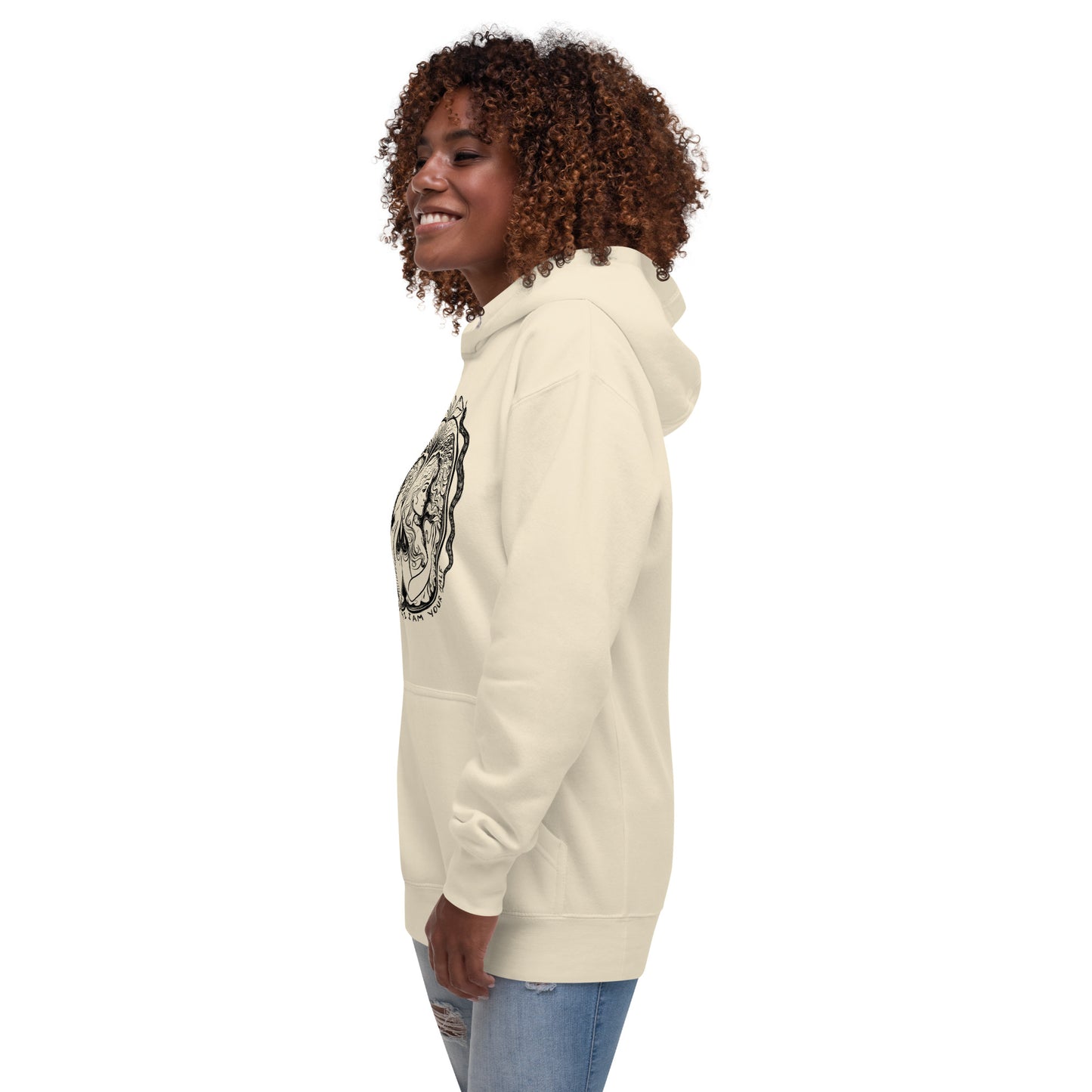 " I Am Your Half " - Hoodie, black design