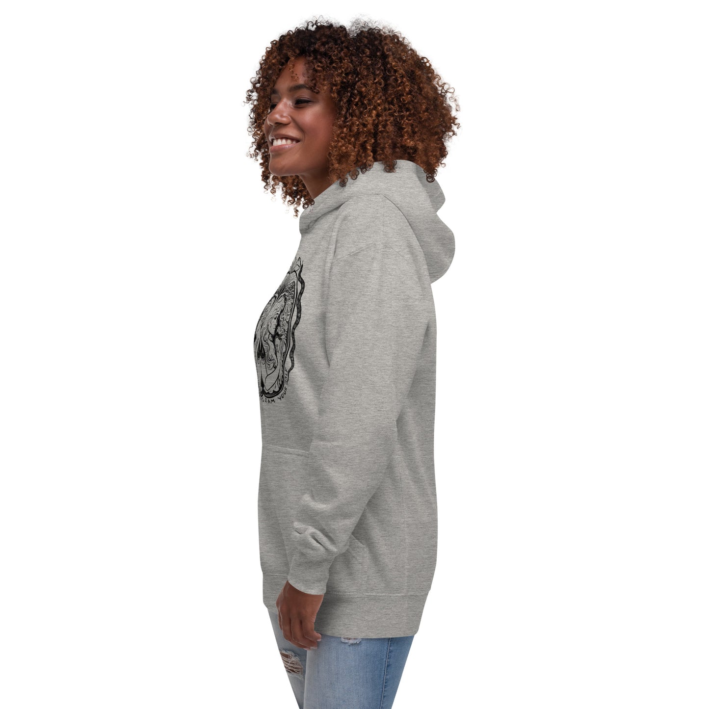 " I Am Your Half " - Hoodie, black design