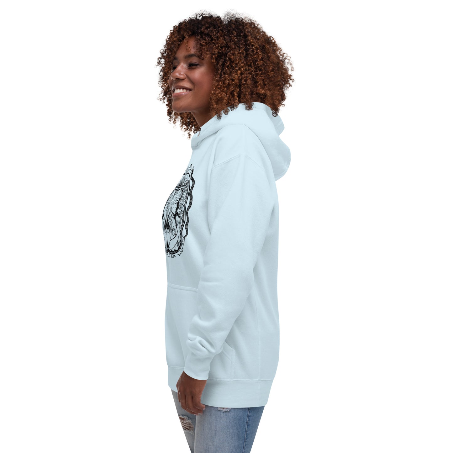 " I Am Your Half " - Hoodie, black design