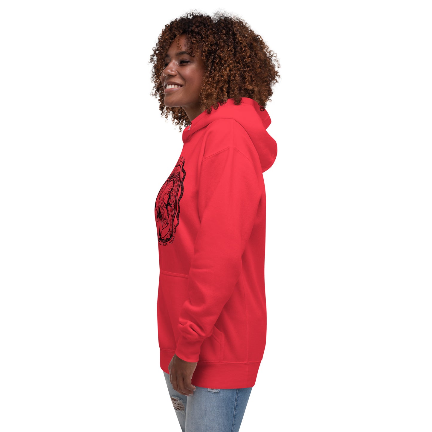 " I Am Your Half " - Hoodie, black design