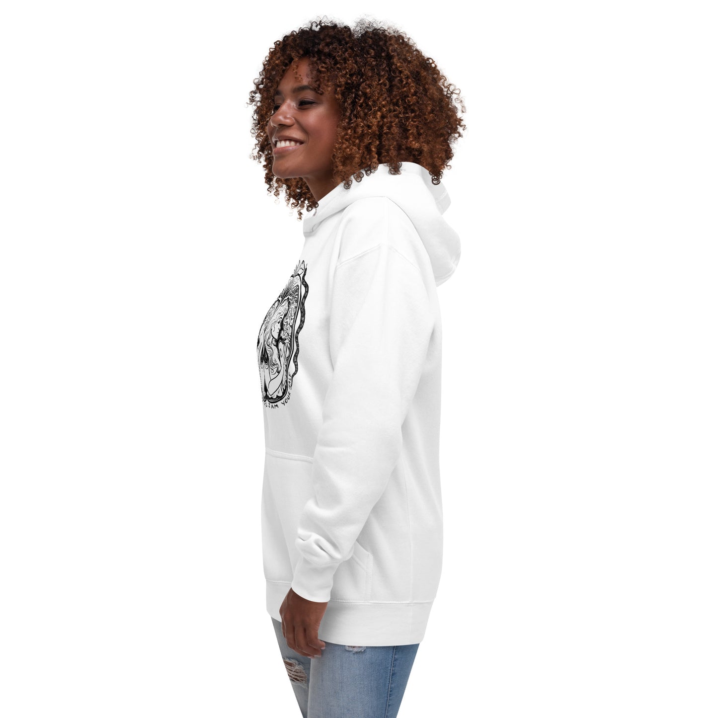 " I Am Your Half " - Hoodie, black design