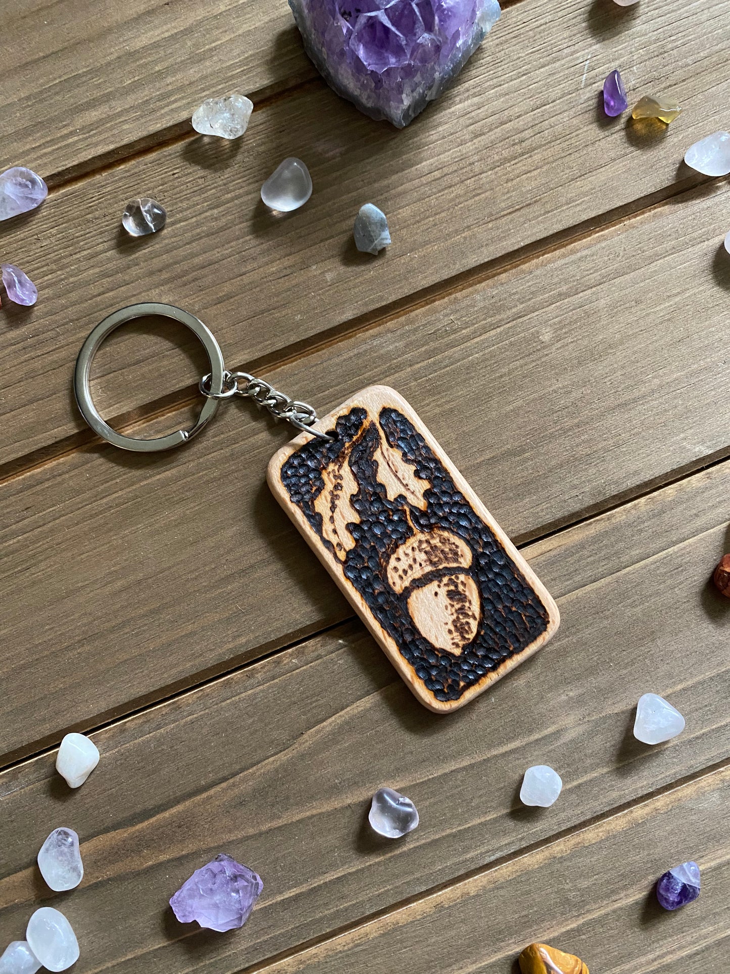 Acorn Keychain