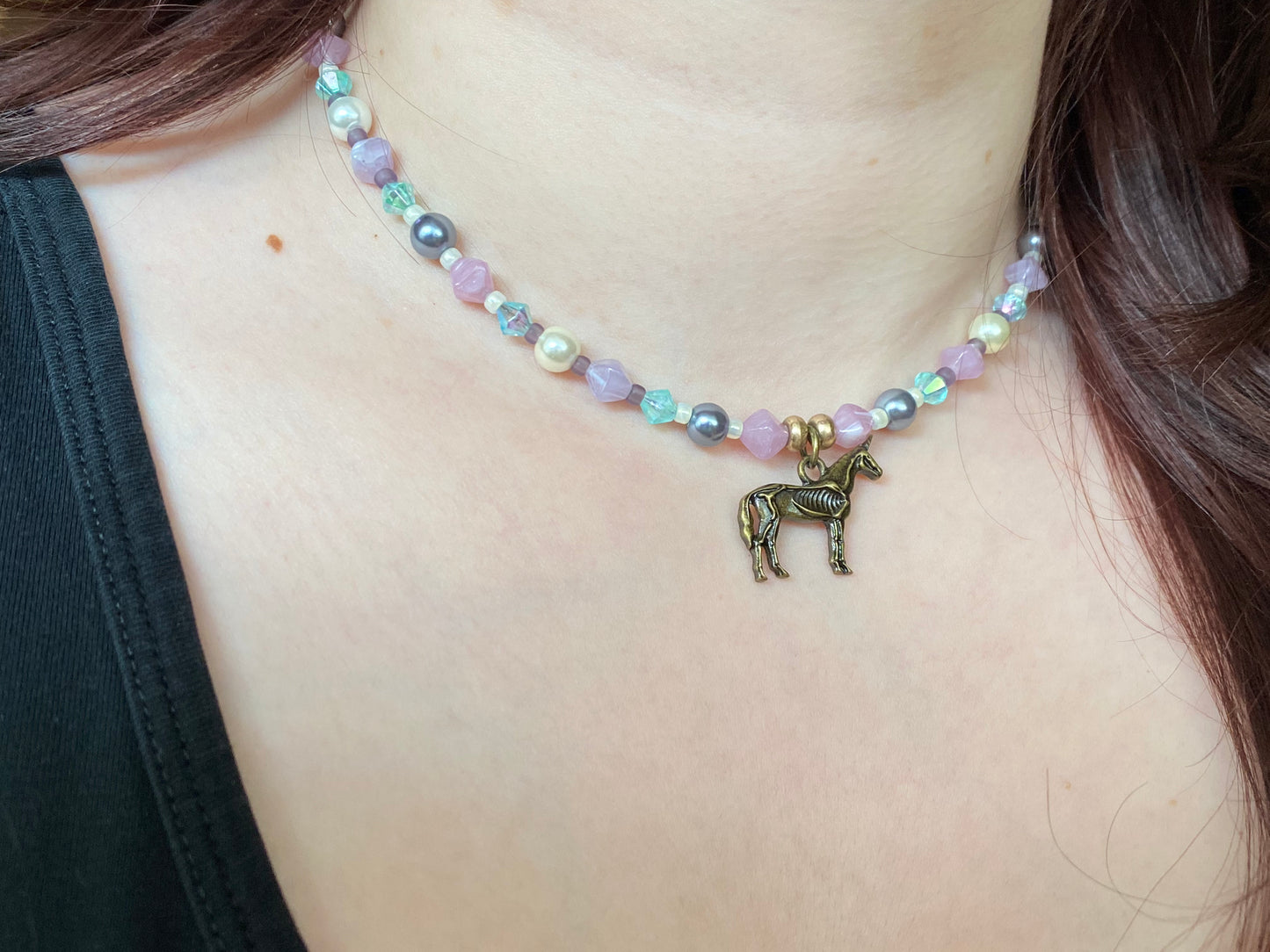 Zombie Unicorn Choker Necklace