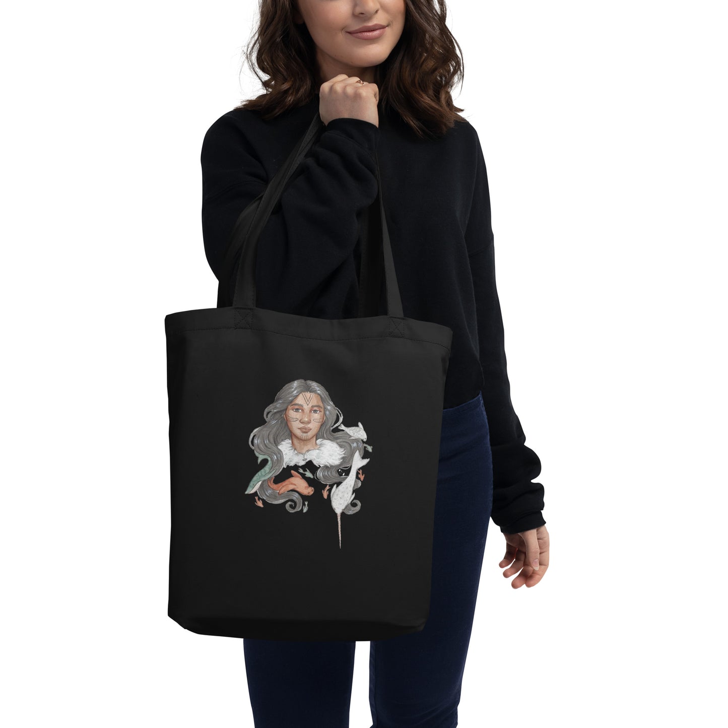 Sedna, Goddess of the Sea - Eco Tote Bag