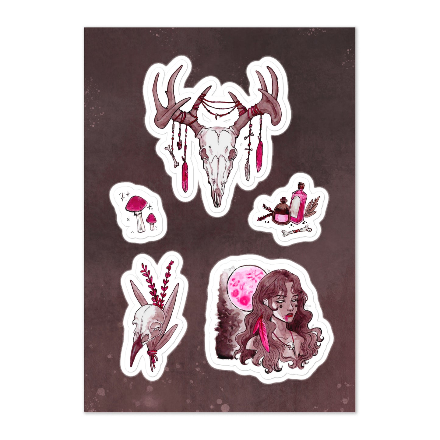 BLOOD MOON - Sticker sheet