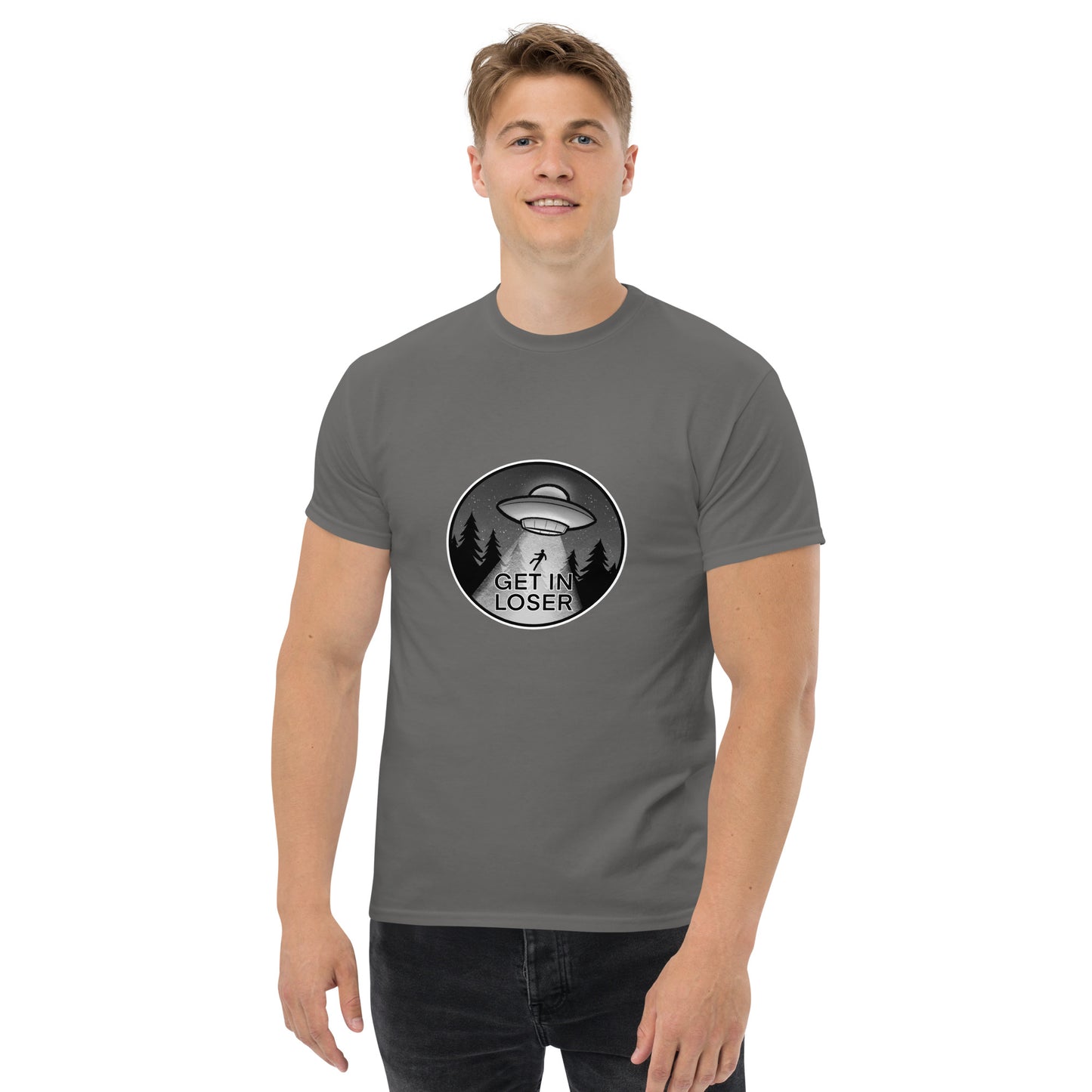 Get in Loser! UFO - Men's classic tee