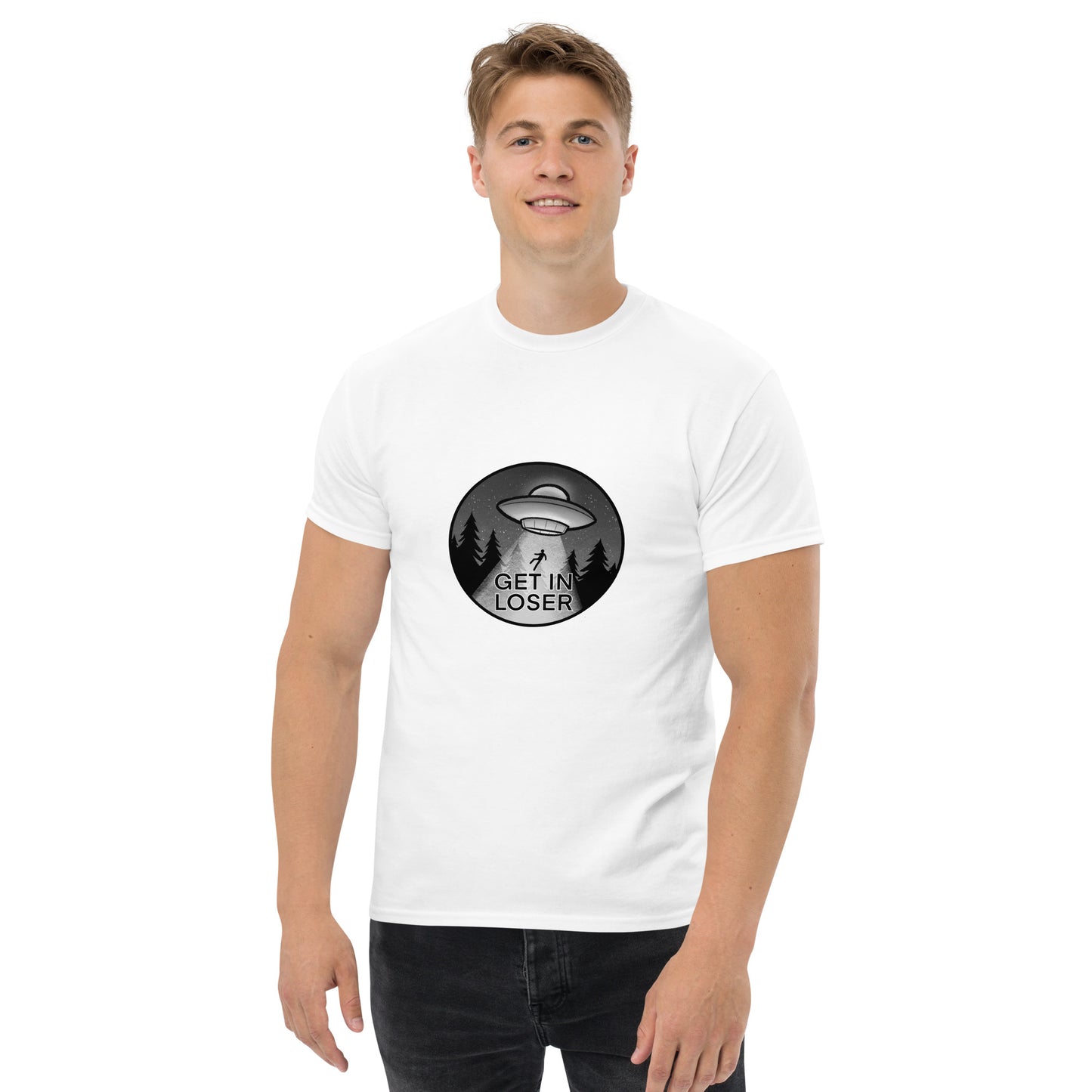 Get in Loser! UFO - Men's classic tee