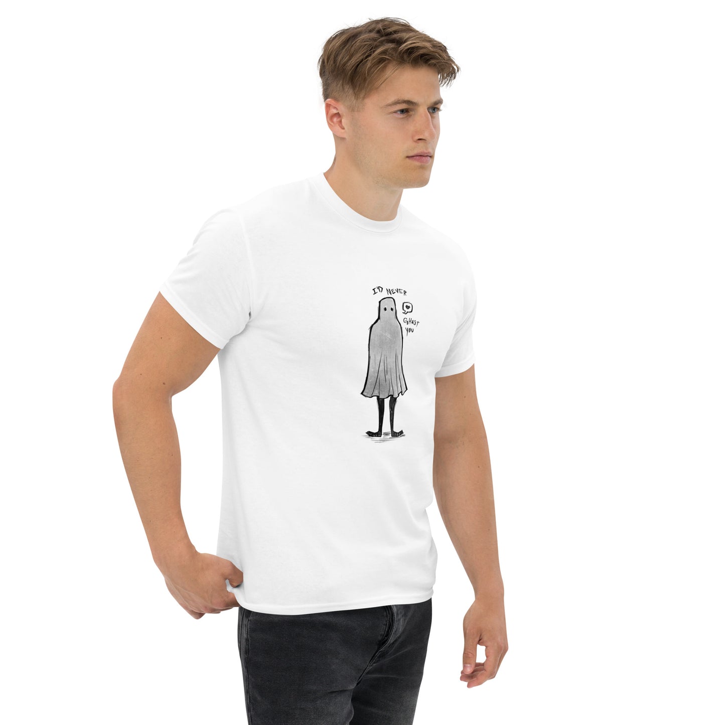 I'd Never Ghost You - Men's classic tee